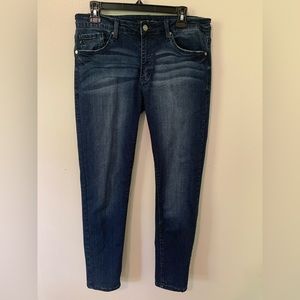 Kancan Five Pocket Basic Mid Rise Skinny Jeans. GREAT condition. Dark wash jean